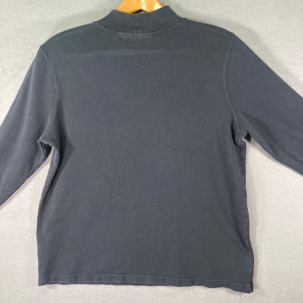 Croft & Barrow Mock Neck Shirt Mens‎ XL Gray Stretch Long Sleeve Casual - Picture 2 of 9